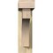 Ekena Millwork Westlake Block Rough Sawn Bracket w/ Offset Brace, Douglas Fir, 4"W x 14"D x 14"H BKT0402X14X14WTL05RDF - alternate 4